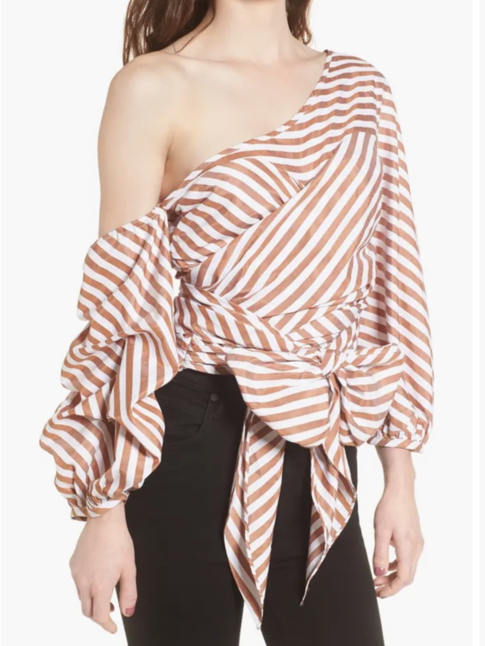 Never Fully Dressed Off Should Wrap Top